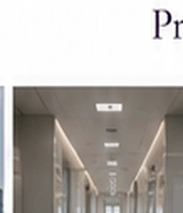 Medical facility corridor
