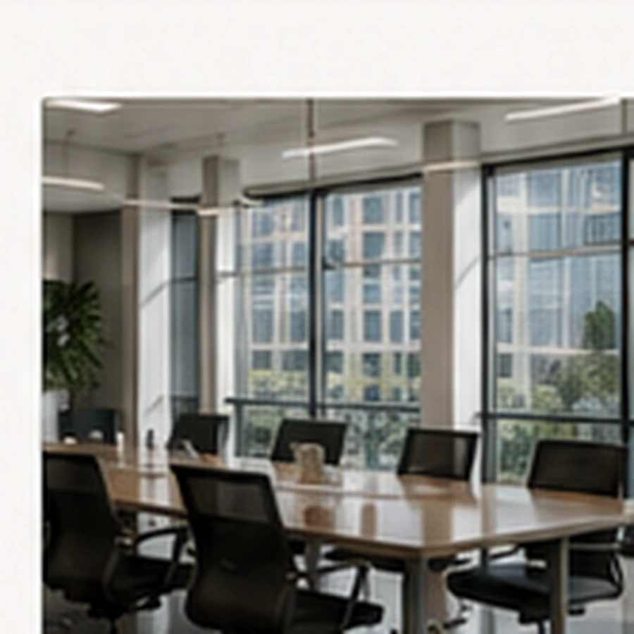 Clean modern commercial office